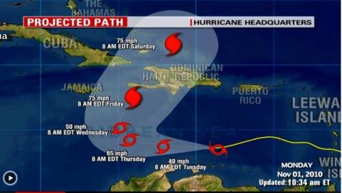 Tropical Storm Tomas Threatens Haiti « Repeating Islands